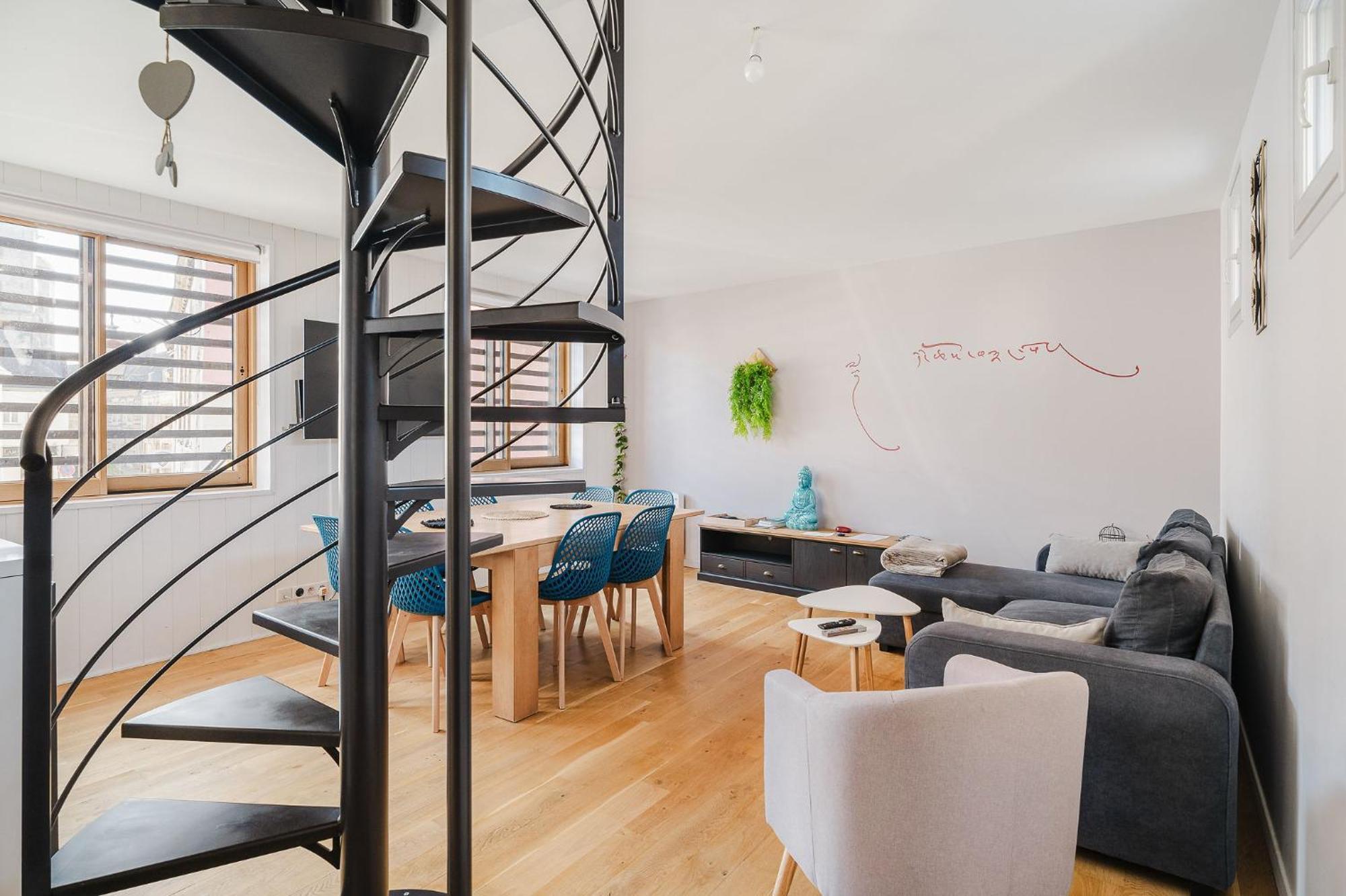 L'Atelier, Appartement Lumineux Et Cosy Ploermel Bagian luar foto